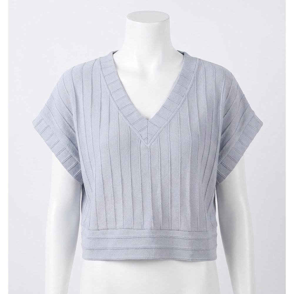 NEW UMGEE t-crop til you drop crop top in cool grey